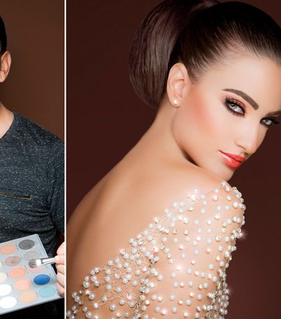 صور مكياج عروس احمد قبيسي صيف 2014 | مكياج زفاف ناعم 