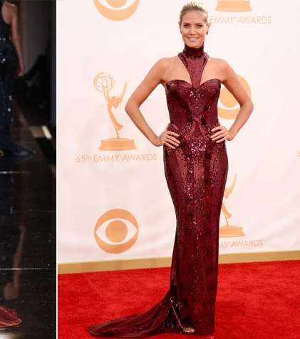 هايدي كلوم تختار فستانها من فيرساتشي لحفل الـ Emmy