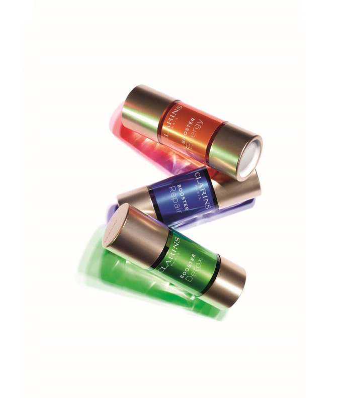 مجموعة Boosters للعناية بالبشرة من Clarins