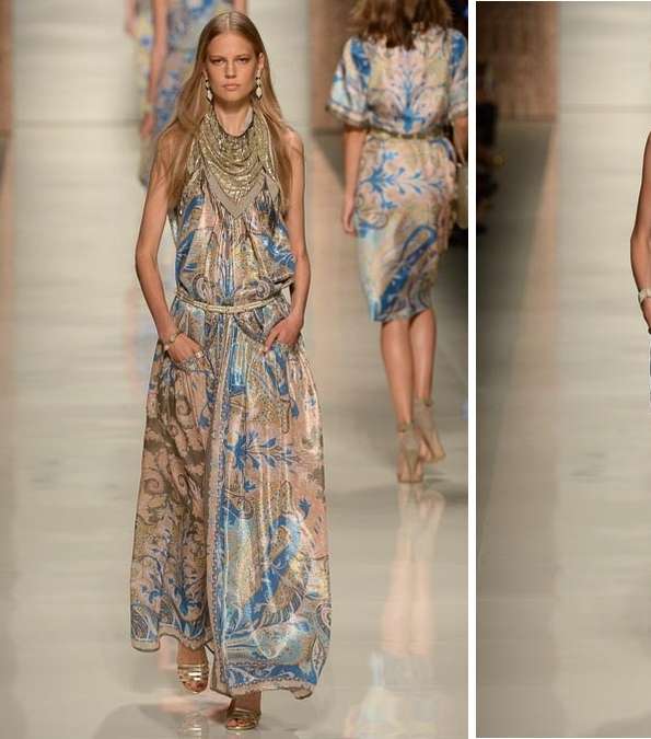 من أسبوع الموضة في ميلانو،إليكِ مجموعة Etro لصيف 2014