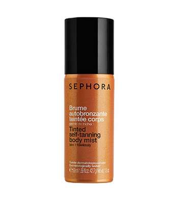 البرونزر Tinted Self-Tanning Body Mist من سيفورا 