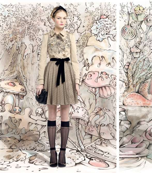 من مجموعة Red Valentino لشتاء 2014
