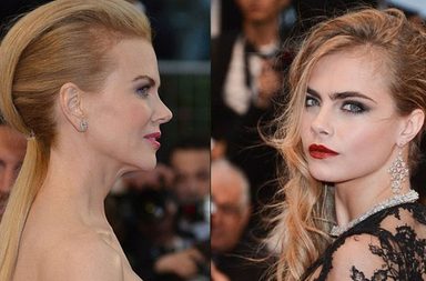  شعر وماكياج النجمات على سجادة كان 2013