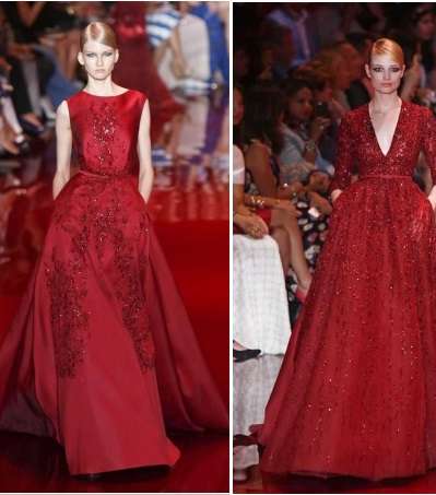 فساتين رسمية من مجموعة إيلي صعب لشتاء 2014