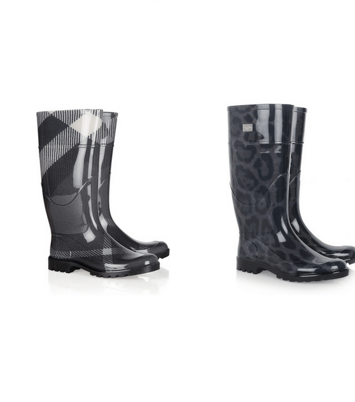 Rainboots من بربري ودولتشي آند غابانا