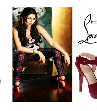 هيفاء وهبي عاشقة لأحذية كريستيان لوبوتان