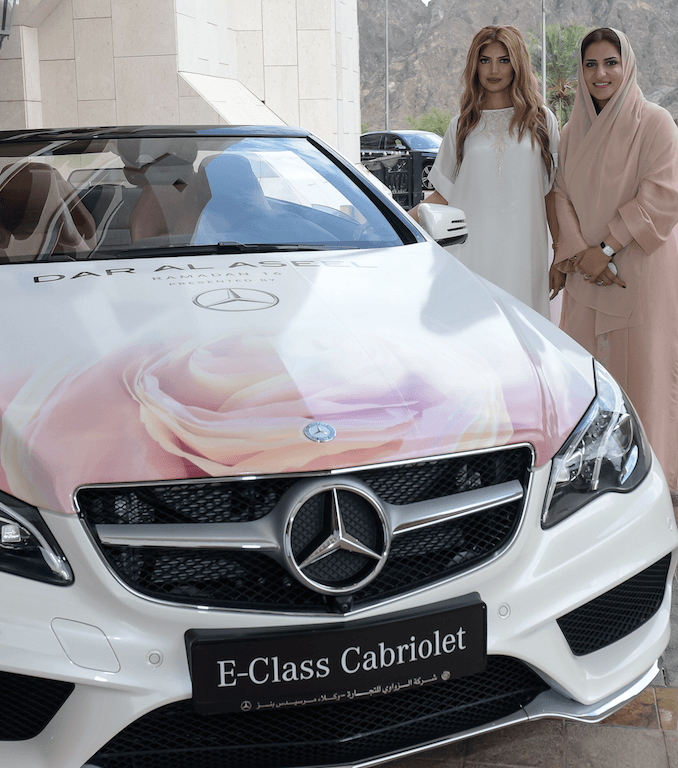 سيارات مرسيدس في تعاون حصري مع علامة دار الأسيل