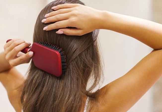 تسريحه يومياً وهو جاف