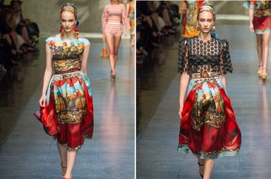 تصفّحي مجموعة Dolce&Gabbana لربيع 2013