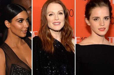 صور أبرز إطلالات شعر وماكياج النجمات في حفل Time 100 Gala