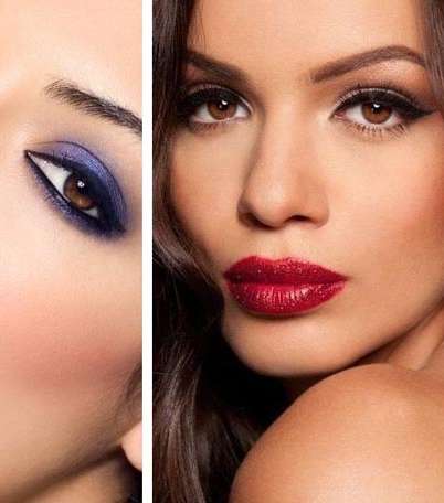 بالصور، ظلال  جفون مميّزة للعيون البنية