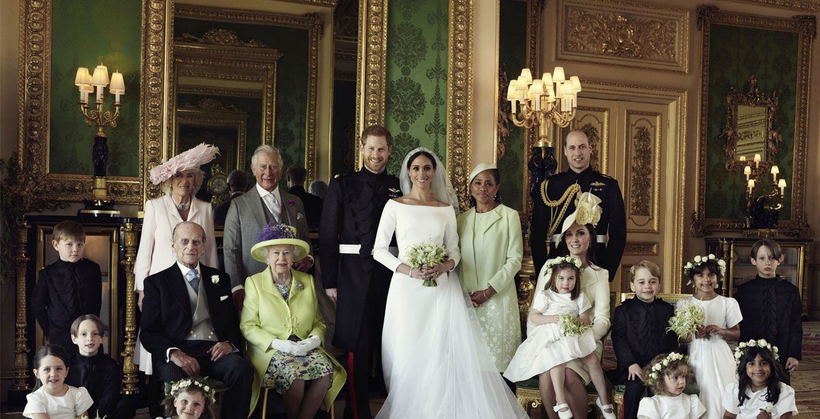 الصورة الرسمية لزفاف ميغان وهاري