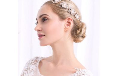 تسريحات شعر بسيطة للعروسة