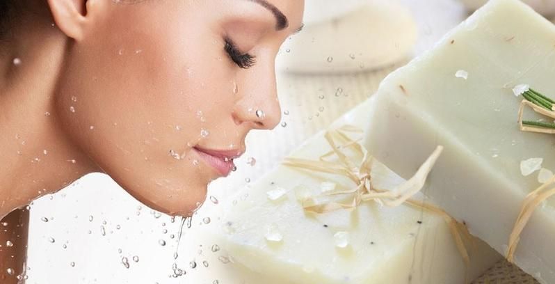 خلطة بياض الثلج بصابون الغار للبشرة والجسم