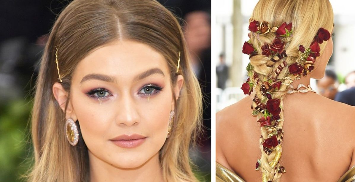 إطلالات شعر وماكياج النجمات في حفل الـ Met Gala 2018