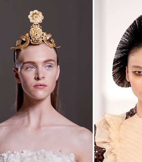 صيحات مجنونة مع Giambattista Valli و Julien Fournié