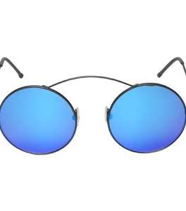 نسقي النظاارت الشمسية بزجاج المرايا الملون مع العباءة السوداء