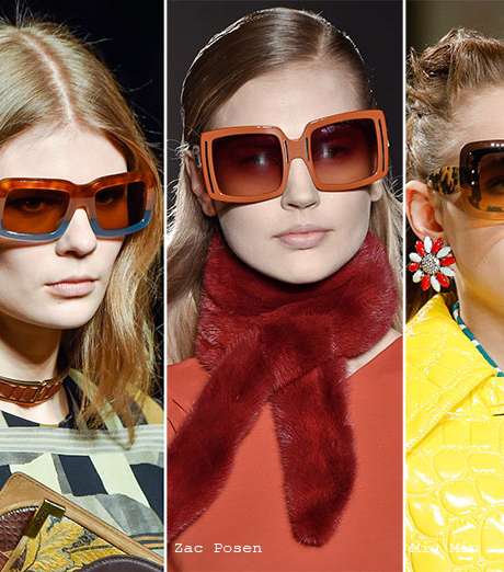 لاطلالة مميزة في شتاء 2016، ارتدي النظارات الشمسية بالاطار المربع