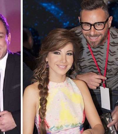 بالصور، النجمات العربيات برفقة خبراء الشعر والماكياج 