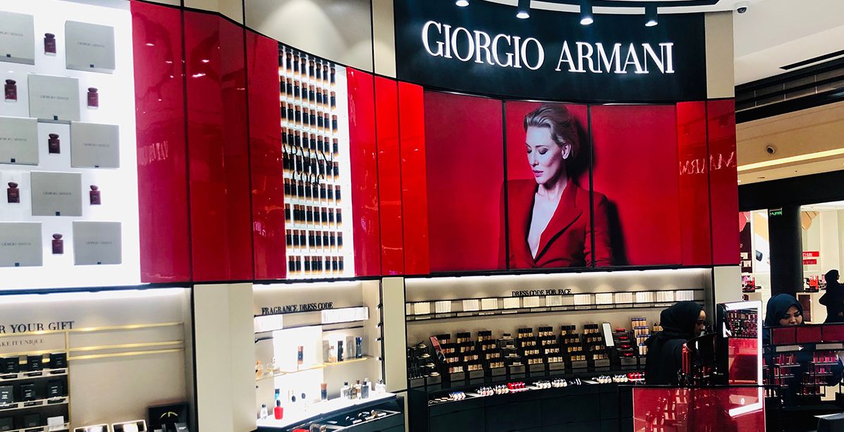 افتتاح أول بوتيك رئيسي لـGiorgio Armani Beauty في الشرق الأوسط في السعودية