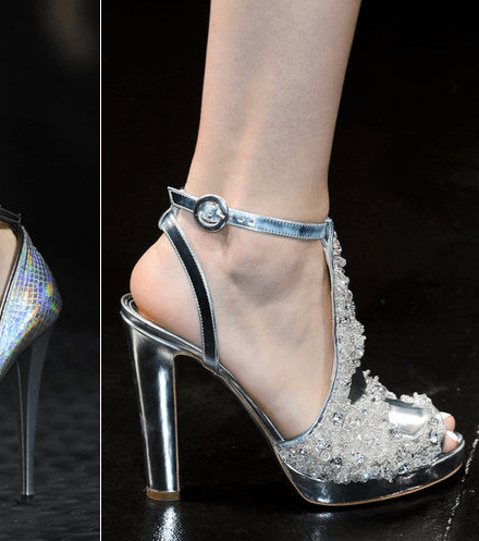 إختاري أحذية الـMetallic لمناسباتكِ الساهرة