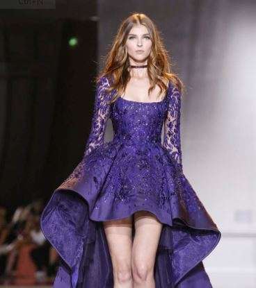 تعرفي على اخر صيحات موضة شتاء 2017 مع ازياء زهير مراد الراقية