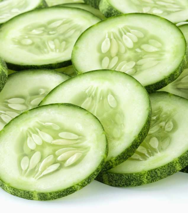 الخيار لترطيب المنطقة وتبريدها