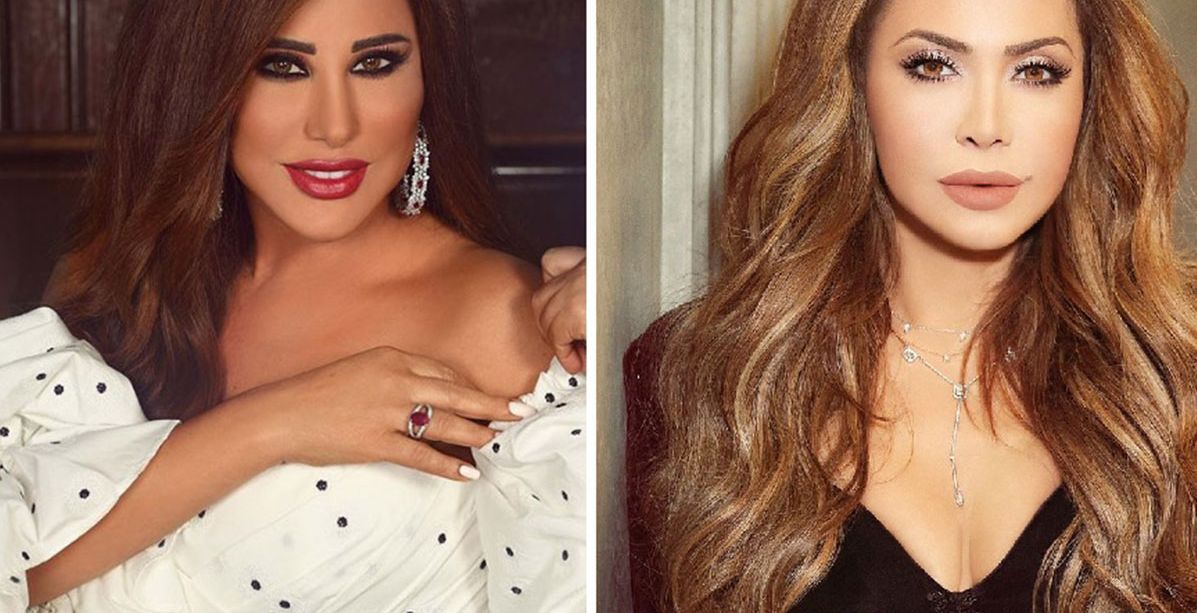 نوال الزغبي ونجوى كرم سوياً في أسبوع الهوت كوتور في باريس