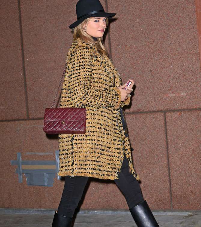 من شنط كايت أوبتون المميّزة، حقيبة CHANEL Flap Bag