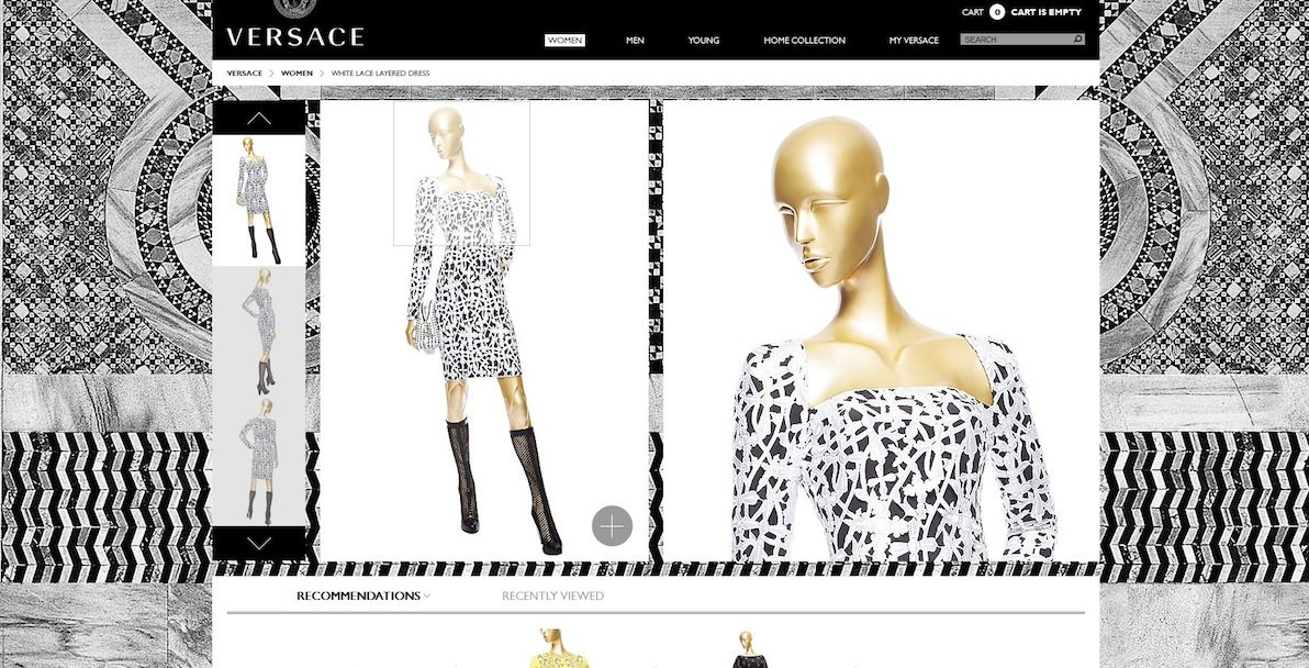 تسوّقي على موقع دار Versace