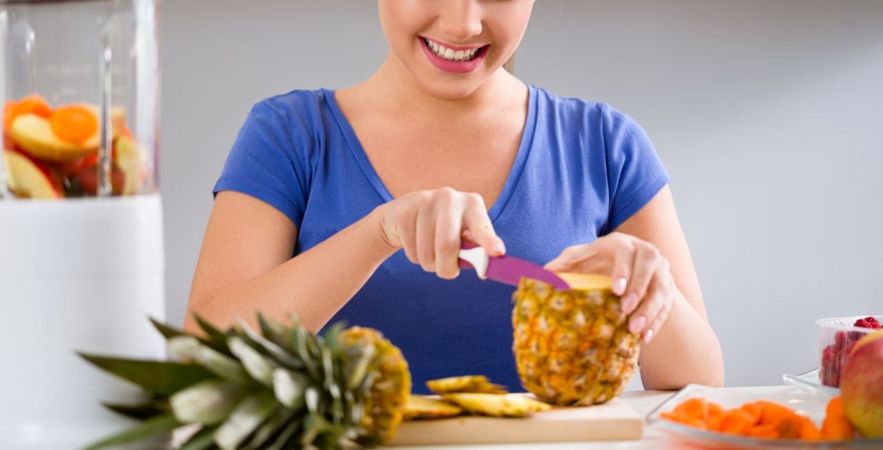 الاناناس والرجيم السريع