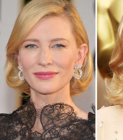 صور لوكات مكياج وشعر كيت بلانشيت 2014