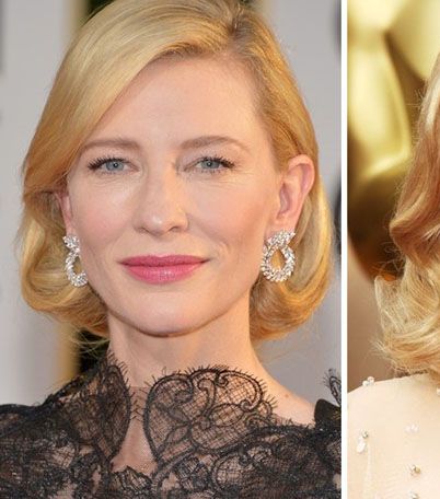 صور لوكات مكياج وشعر كيت بلانشيت 2014