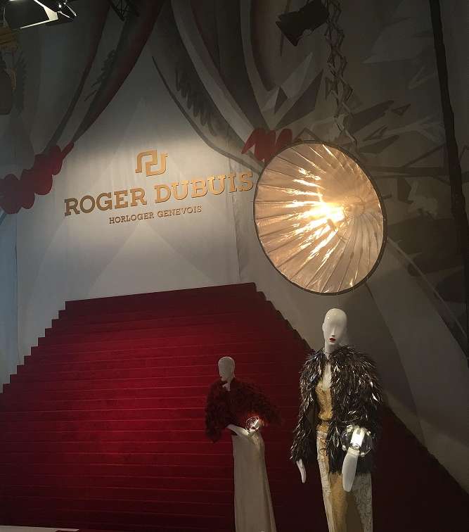 اجواء مميزة خلال معرض جنيف للساعات الفاخرة خلال حفل اطلاق ساعة Roger Dubuis الجديدة