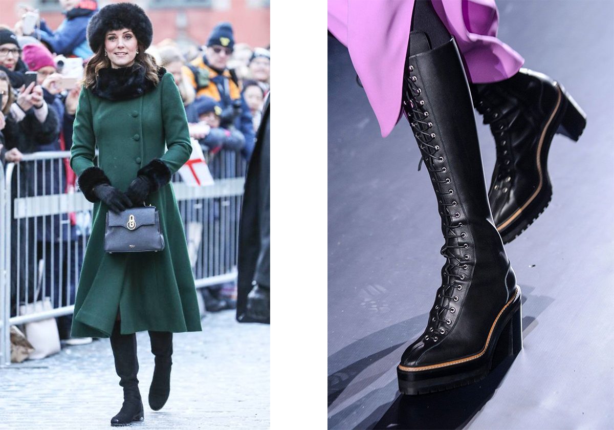 كيت ميدلتون واحذية الرانجر Combat shoes