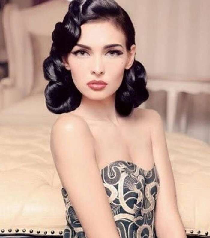 صور اروع تسريحات شعر ريترو