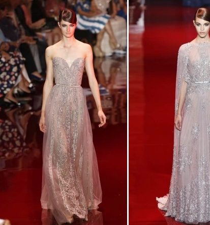 من مجموعة شتاء 2014، إليك فساتين إيلي صعب الراقية