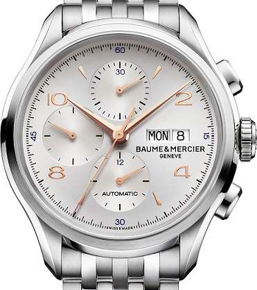 من أجمل وأجدد موديلات الساعات الفاخرة، ساعة Baume et Mercier Clifton