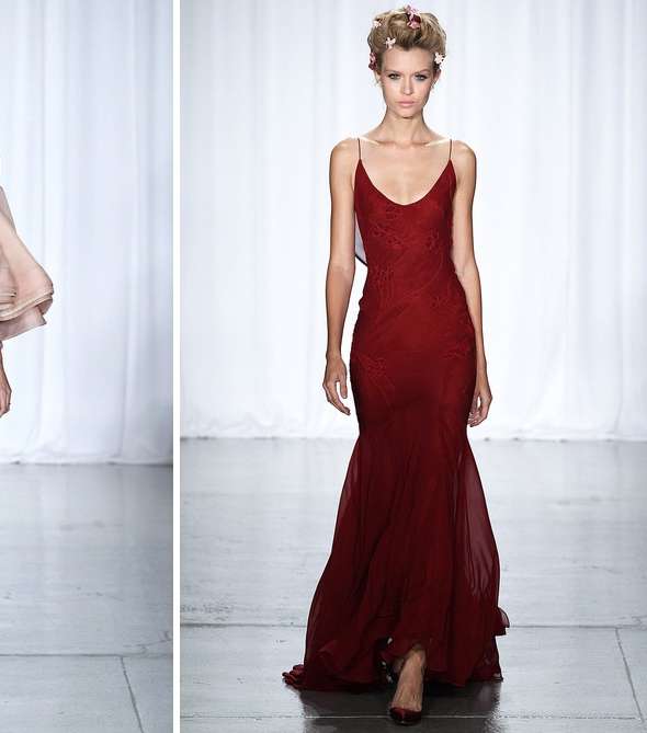 اختاري لصيف 2014 فساتين Zac Posen الطويلة