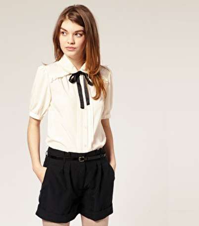 من صيحات موضة صيف 2015، القميص بالياقة الكلاسيكية