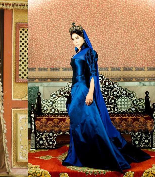 أجمل الملابس في مسلسل حريم السلطان
