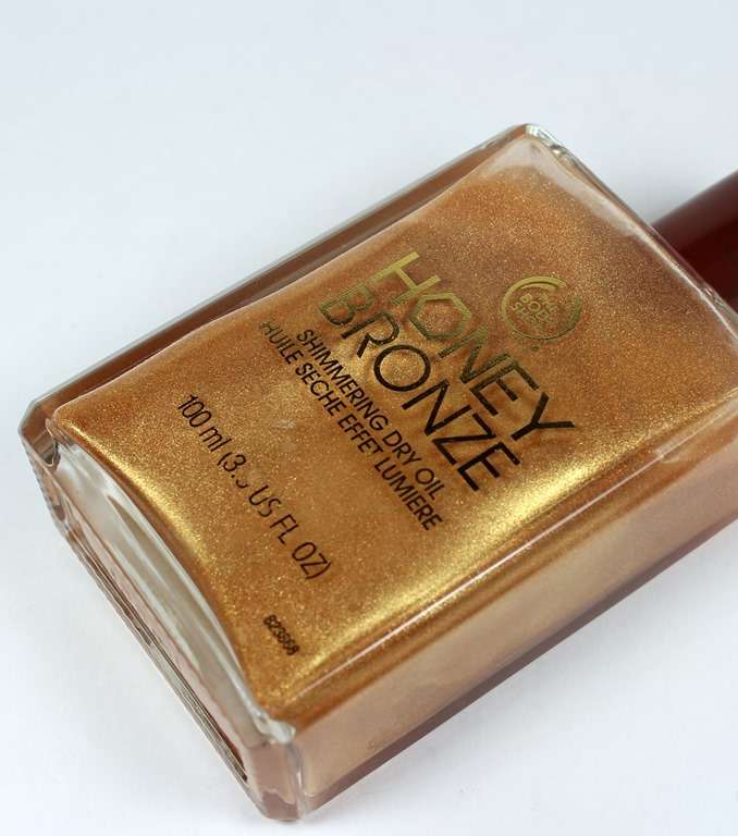 تان Honey Bronze Shimmering Dry Oil من ذا بودي شوب