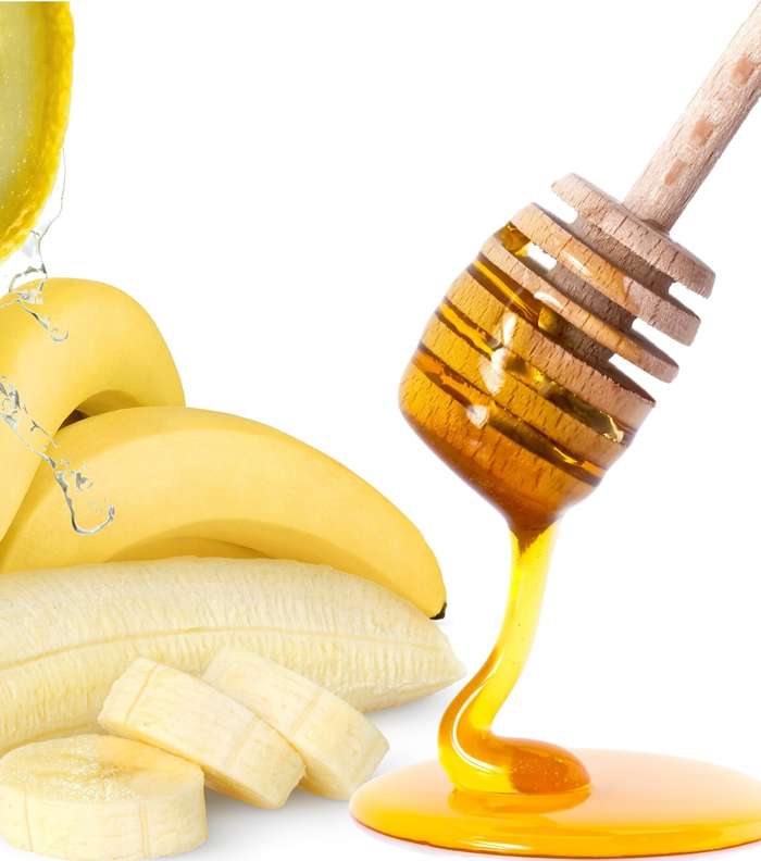 خلطة الموز للبشرة الدهنية