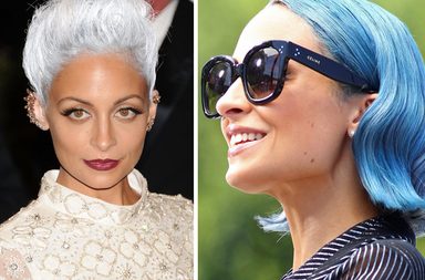 بالصور، أغرب صبغات شعر نيكول ريشي 