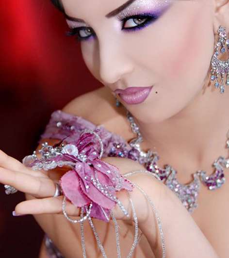 صور اجمل مكياج سوري