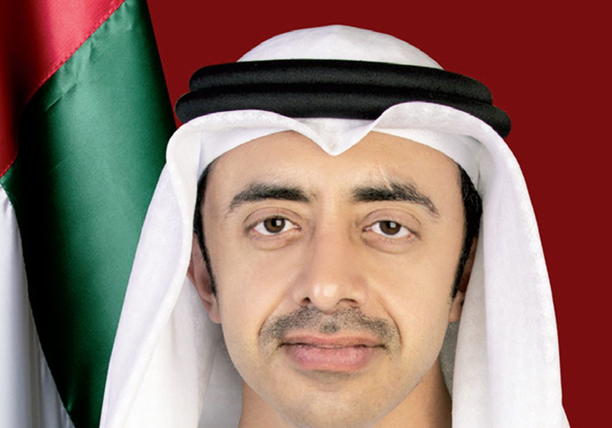 عبدالله بن زايد وزيد الخارجية الاماراتي