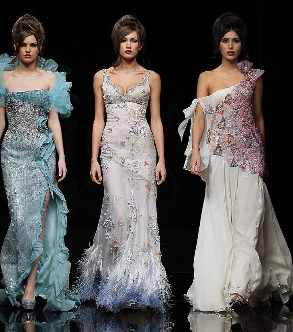 أجمل الفساتين الطويلة لصيف 2012