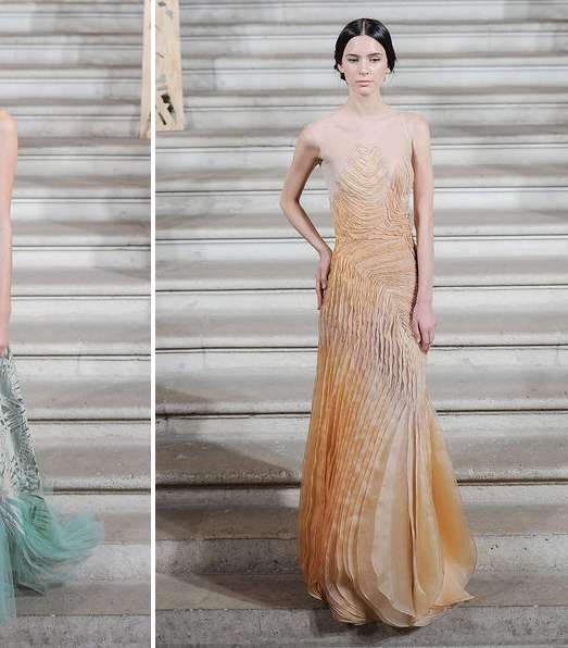 إليك هذه الفساتين من توقيع رامي العلي لشتاء 2015