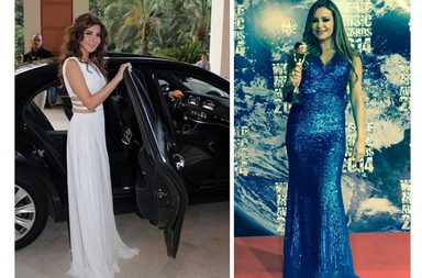 إليك إطلالات الفنانات في حفل World Music Awards 2014