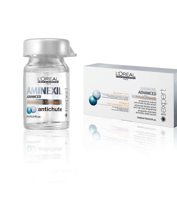 AMINEXIL Ampoule و AMINEXIL Boite من L'Oréal professionnel